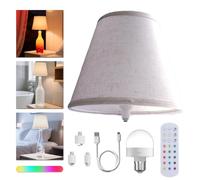 Lamptobe Lampada da Bottiglia LED da Tavolo Senza Fili,con dimmerabile a 15 Colori,Lampada da Tavolo Senza Fili per camera da letto,terrazza,feste o campeggio(Bottiglia Esclusa)