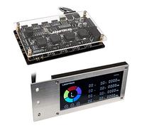 Lamptron Compatibile SM436 PCI RGB-Lüfter und LED-Controller - Silber