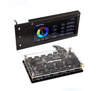 Lamptron compatible SM436 PCI RGB-Lüfter und LED-Controller - schwarz