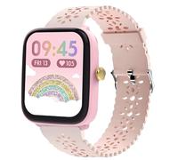 Lamshaw 20 mm, 22 mm, cinturino sportivo in silicone, morbido, sottile, in pizzo, traspirante, compatibile con Ice Junior 2.0/Ice Junior 3.0, Ice Smart 2.0/3.0 SmartWatch, 20mm, Silicone, Nessuna