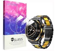 Lamshaw 3 pezzi Vetro Temperato di Protezione Schermo per Blackview W90 Pro Smart Watch - Alta Trasparenza, Anti-graffio e Facile da installare (3 pezzi)