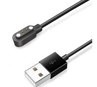 Lamshaw Caricatore magnetico compatibile con Ice-Watch Ice Smart Junior 2.0/3.0,Ice Smart Junior 3.0 Find My,Ice Smart Junior RD 3.0,Magnetico Caricabatterie USB 3.3ft (Nero, Tipo A)