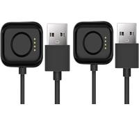 Lamshaw Caricatore magnetico compatibile con Oneplus Watch 3 Smartwatch per Smartwatch Charger,Portatile Supporto Charger,Compatibile con Oneplus Watch 3 (2 Packs-Nero+Nero)