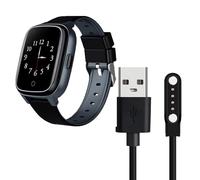 Lamshaw Caricatore magnetico compatibile con SaveFamily, caricatore magnetico da 3,3 ft compatibile con SaveFamily Plus 4G/Iconic Plus 2/Slim 4G/Enjoy/Senior (nero)