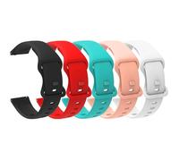 Lamshaw Compatibile con OUKITEL BT10 Watch Bracciale da donna da uomo, cinturino in silicone per OUKITEL BT10/BT20/BT50/BT80/BT101/BT13/BT12/BT103/V2, 22mm, Silicone, Nessuna pietra preziosa