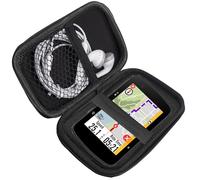 Lamshaw Custodia protettiva MP3 di alta qualità, con cerniera, resistente all'acqua e alla polvere, compatibile con Bryton Rider 650 2,8" MP3 (Nero)