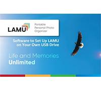 LAMU Photo Organizer Software per configurare il proprio computer o unità USB di qualsiasi dimensione di archiviazione.