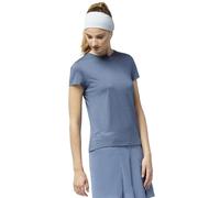 LaMunt Alexandra Logo - T-shirt - donna I42 D36 Blue woman Lana Merino,Tencel/Lyocell,Fair Wear Foundation,Responsible Wool Standard,Lycra