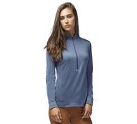 LaMunt Alexandra Long Sleeve Zip - felpa - donna I38 D32 Light Blue woman Fair Wear Foundation,Lana Merino,Tencel/Lyocell,Responsible Wool Standard