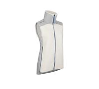 LAMUNT Gilet ibrido da donna Sophia Cozy con cappuccio bianco | 40