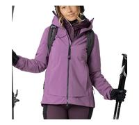 LaMunt Sara 3L Light Waterproof - giacca hardshell - donna I44 D38 Violet woman Recycled Materials,Pfc-Free,Recycled Polyester,Dwr