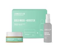 LaMuseLab Gold Mask + Booster Maschera Antiage, 100ml + 100ml