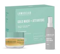 LaMuseLab Gold Mask + Booster Maschera Antiage, 100ml + 100ml