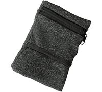 LAMXD Marsupio da polso, portafoglio tascabile con cerniera per uomo e donna, corsa, escursionismo, ciclismo, yoga e altro ancora