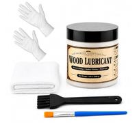 LAMXIN Grasso lubrificante per legno, 200 g, riduce il rumore, resistente | Grasso scorrevole per cassetti, riduzione dell'attrito, eliminazione del rumore di incollaggio, per componenti in legno