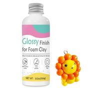 LAMXIN100ml Air Dry Clay Pitture, Incolore Protezione Contro la Raschiatura Lucido Argilla Pitture, Impermeabili Argilla Autoindurente Pitture Per l’argilla e Per la Sua Fabbricazione