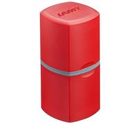 LAMY 1231571 3-/4plus Z 84 Temperer 595 - Temperamatite in plastica di alta qualità di colore rosso per matite normali e colorate della serie 3plus, 4plus e plus