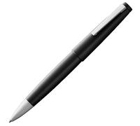 Lamy 2000 nero roller - elegante con involucro robusto in policarbonato - bilanciato perfettamente e con larghezza di tratto M - con refill roller M 63 nero