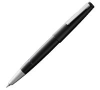 Lamy 2000 penna nera - elegante con fusto robusto di policarbonato - pennino oro 14 ct., parzialmente placcato in platino - pennino EF