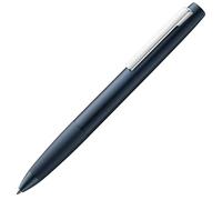 Lamy Aion 277 - Penna a sfera in alluminio di colore blu scuro, satinata con meccanismo a rotazione, con mina grande, tratto M