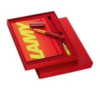 Lamy Al Star 022 rosso brillante SE FP F + sezione scatola + computer...