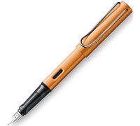 Lamy AL Star 027 (F) - Penna stilografica, colore bronzo, 10 blu