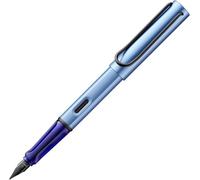 LAMY AL-star 0E1 - Penna stilografica leggera in alluminio con impugnatura ergonomica e molla in acciaio lucido, tratto extra fine, con cartuccia d'inchiostro T 10 blu