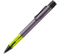 Lamy AL-star aubergine - Penna a sfera con impugnatura trasparente ed ergonomica e larghezza di tratto M - corpo in alluminio leggero - ricambio di grande capacità M 16 in nero incluso