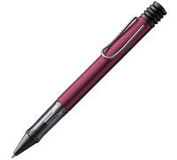 Lamy AL-star black purple - Penna a sfera con impugnatura trasparente ed ergonomica e larghezza di tratto M - corpo in alluminio leggero - ricambio di grande capacità M 16 in nero incluso