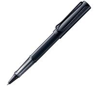 Lamy AL-star black - roller con impugnatura trasparente ed ergonomica e larghezza di tratto M - corpo in alluminio leggero - ricambio roller M 63 in nero incluso