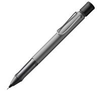 Lamy AL-star graphite - Matita meccanica con impugnatura trasparente ed ergonomica e corpo in alluminio leggero - recambio M 41 da 0,5 mm e la punta per cancellare inclusi