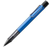 Lamy AL-star oceanblue - Penna a sfera con impugnatura trasparente ed ergonomica e larghezza di tratto M - corpo in alluminio leggero - ricambio di grande capacità M 16 in nero incluso