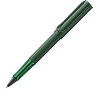 Lamy AL-star pine - roller con impugnatura trasparente ed ergonomica e larghezza di tratto M - corpo in alluminio leggero - ricambio roller M 63 in nero incluso