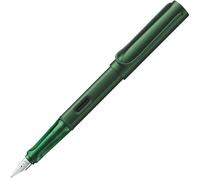 Lamy AL-star pine - Stilografica con impugnatura ergonomica e pennino in acciaio lucido per mancini misura M - corpo in alluminio leggero - cartuccia T 10 blue inclusa