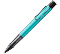 Lamy AL-star turmaline - Penna a sfera con impugnatura trasparente ed ergonomica e larghezza di tratto M - corpo in alluminio leggero - ricambio di grande capacità M 16 in nero incluso
