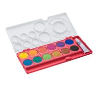 Lamy Aquaplus 1237128 - Scatola di colori coprenti, in plastica, corallo fluorescente, 12 colori