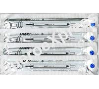 Lamy: Cartucce di inchiostro grandi di ricambio per penna a sfera M66: Larghezza del tratto: spesso, set da 8.