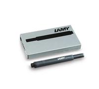 LAMY - Cartucce d'inchiostro per penna stilografica T10 - Confezione da 5 - Hangsell - Nero