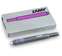 Lamy Cartucce d'inchiostro T10 (5 confezioni da 5 pezzi = 25 cartucce, viola)