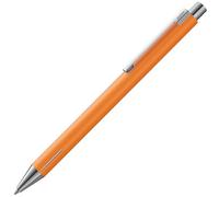 Lamy econ apricot matt - penna a sfera con corpo in acciaio inossidabile - caratteristica clip curva e innovativa zona di presa - incl. ricarica grande M 16 in larghezza linea M in nero