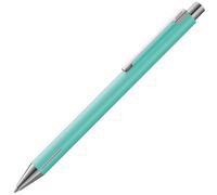 Lamy econ lagoon matt - penna a sfera con corpo in acciaio inossidabile - caratteristica clip curva e innovativa zona di presa - incl. ricarica grande M 16 in larghezza linea M in nero