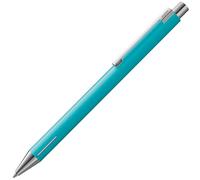 Lamy econ 240 - Penna a sfera in acciaio INOX con clip curva, con mina M 16, colore nero, tratto M