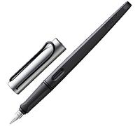 Lamy joy AL - stilografica per calligrafia con impugnatura ergonomica e pennino in acciaio lucido 1,9 mm - cartuccia d'inchiostro T 10 blue