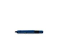 Lamy pico imperialblue penna a sfera - sfera tascabile innovativa - con un solo scatto a misura naturale - involucro in metallo e larghezza di tratto M - refill M 22 in nero incl.