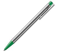 Lamy logo matt green - Penna a sfera con cassa elegante e robusta in acciaio inossidabile - larghezza del tratto M - ricambio di grande capacità M 16 in verde incluso