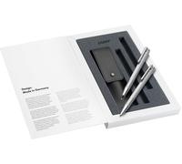 Lamy Logo Set Brushed Ballpoint Pen 206 Including Large Refill M 16 Black and Me