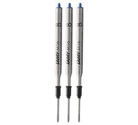 LAMY M16 - Ricarica per penna a sfera grande, colore blu, tratto fine, originale mina di ricambio, adatta ai documenti