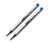 Lamy M63 - Confezione da 2 ricariche per penna roller con cappuccio, colore: Blu