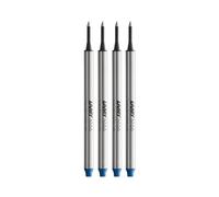 LAMY M66 821 - Set di 4 mine per penna roller Lamy senza tappo, tratto largo