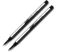 LAMY Mine per penna roller M 63, set da 2 pezzi, in metallo - mine di ricambio originali per tutti i modelli Lamy con tappo